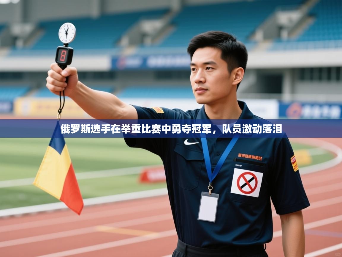 俄罗斯选手在举重比赛中勇夺冠军，队员激动落泪  第2张